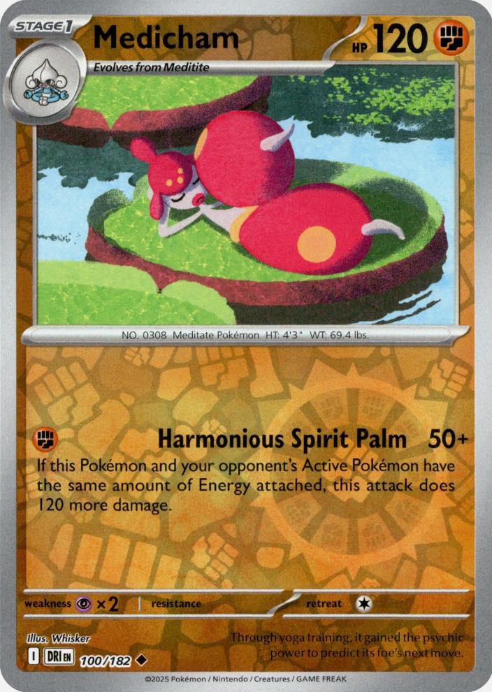 Medicham [Reverse Holo]